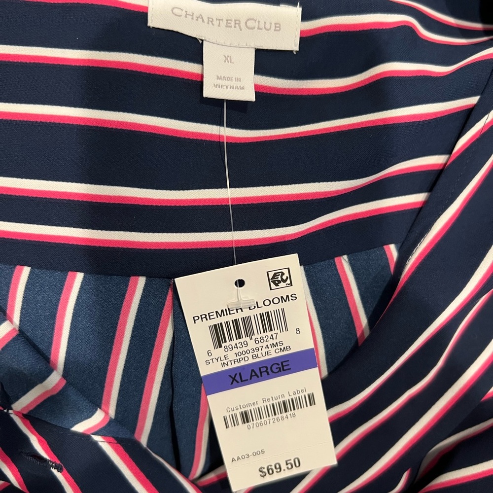 Charter club blouse
